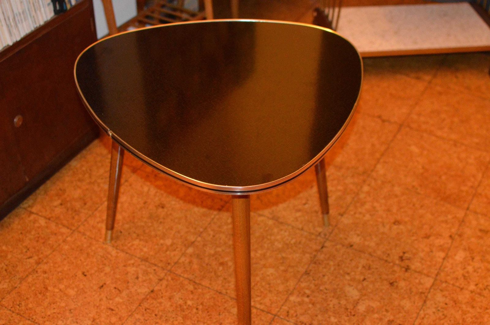 photo for sale Vintage 50s Mid Century Nordic Modernist Rockabilly Desk Tripod Desk