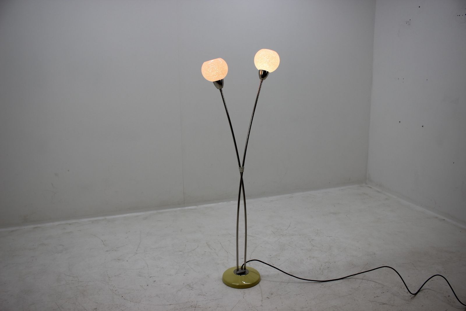 Vintage Floor Lamp By Kamenický šenov, Czechoslovakia, 1950s photo vintage