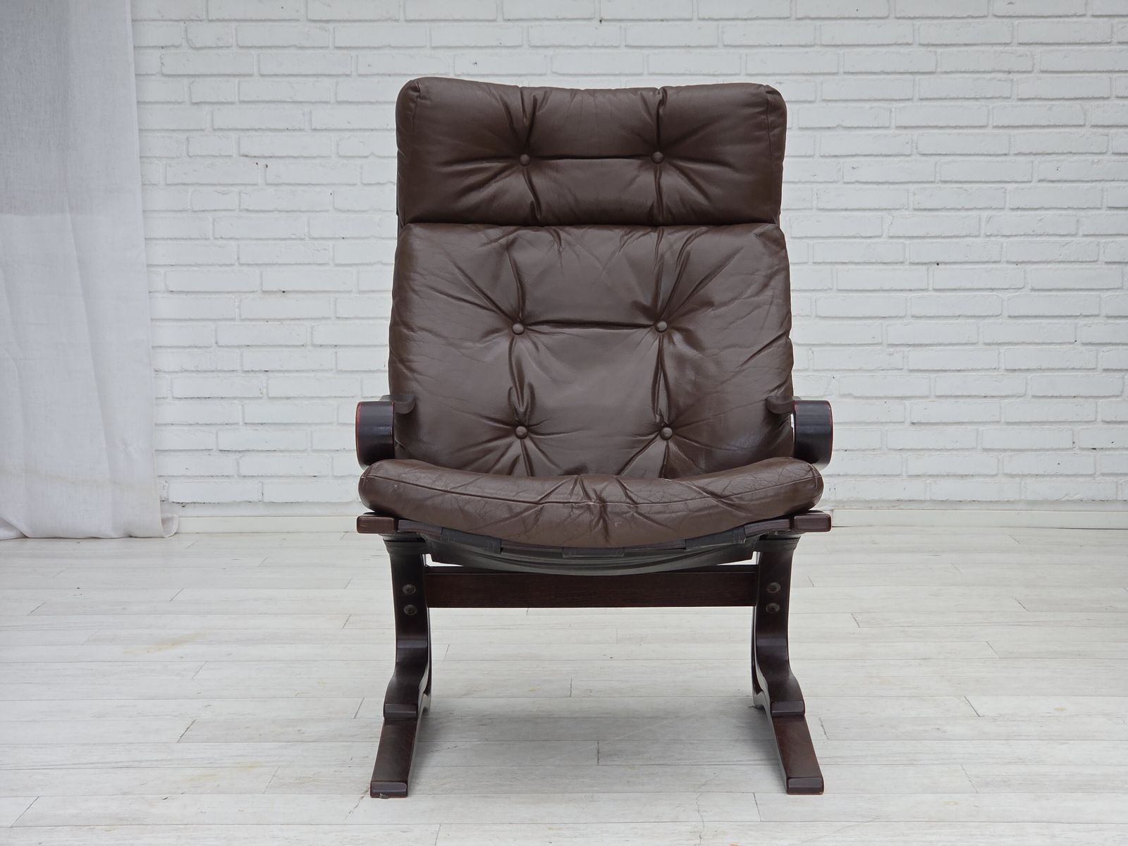 895.0 1970s, Norwegian Design By Erde & Nordhal Solheim, Lounge Chair, Model "Kengu". photo