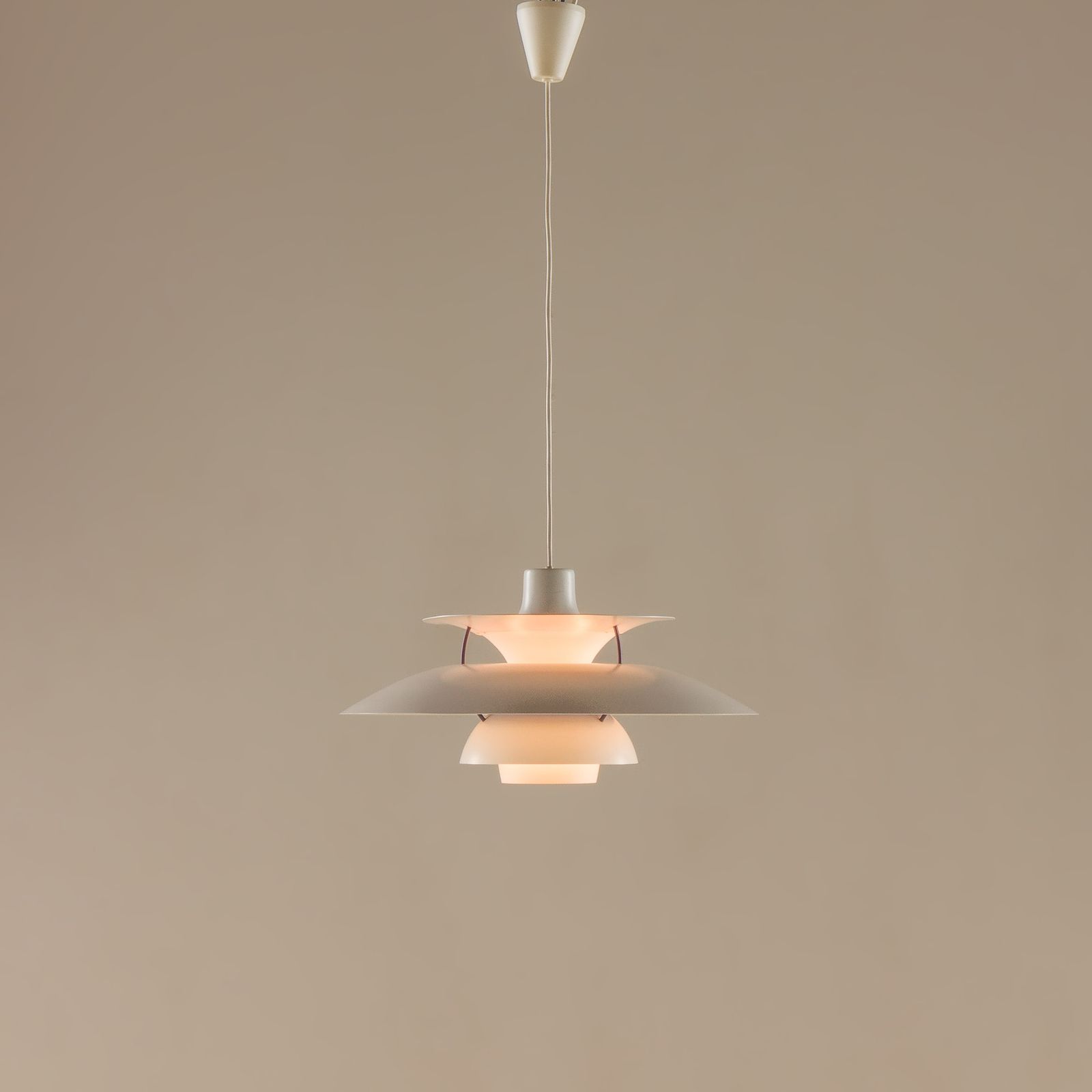 Ph5 Lamp By Poul Henningsen For Louis Poulsen, 1970s photo Lighting