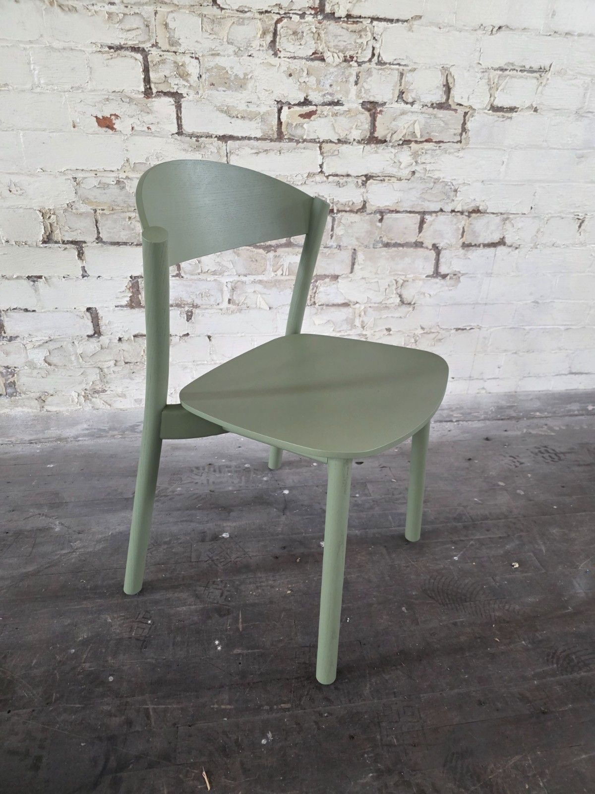 Modus March Stacking Chair In Green photo Furniture