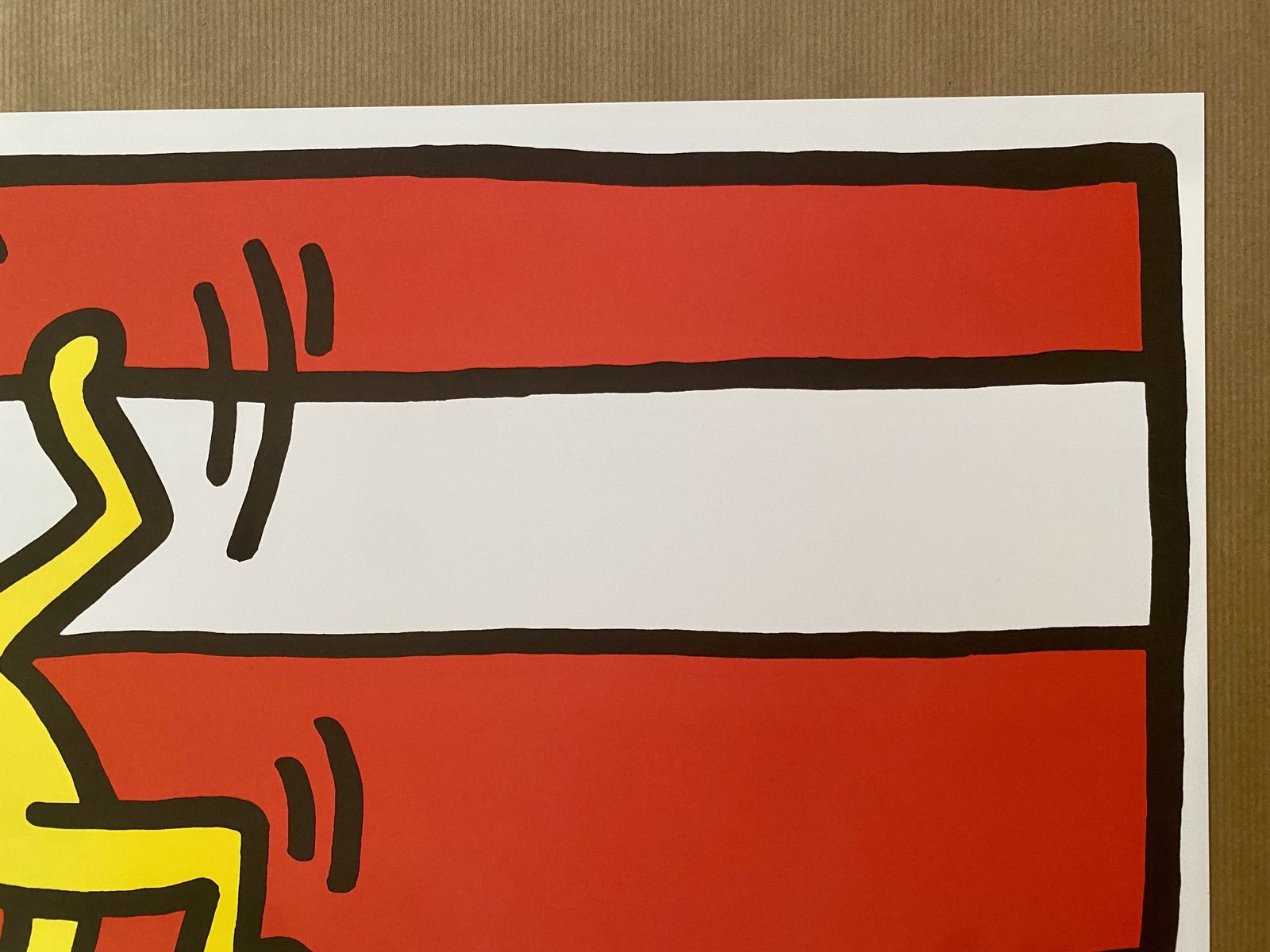 300.0 Keith Haring, 1990s   American Festival   Exhibition Poster Printed In Offset photo