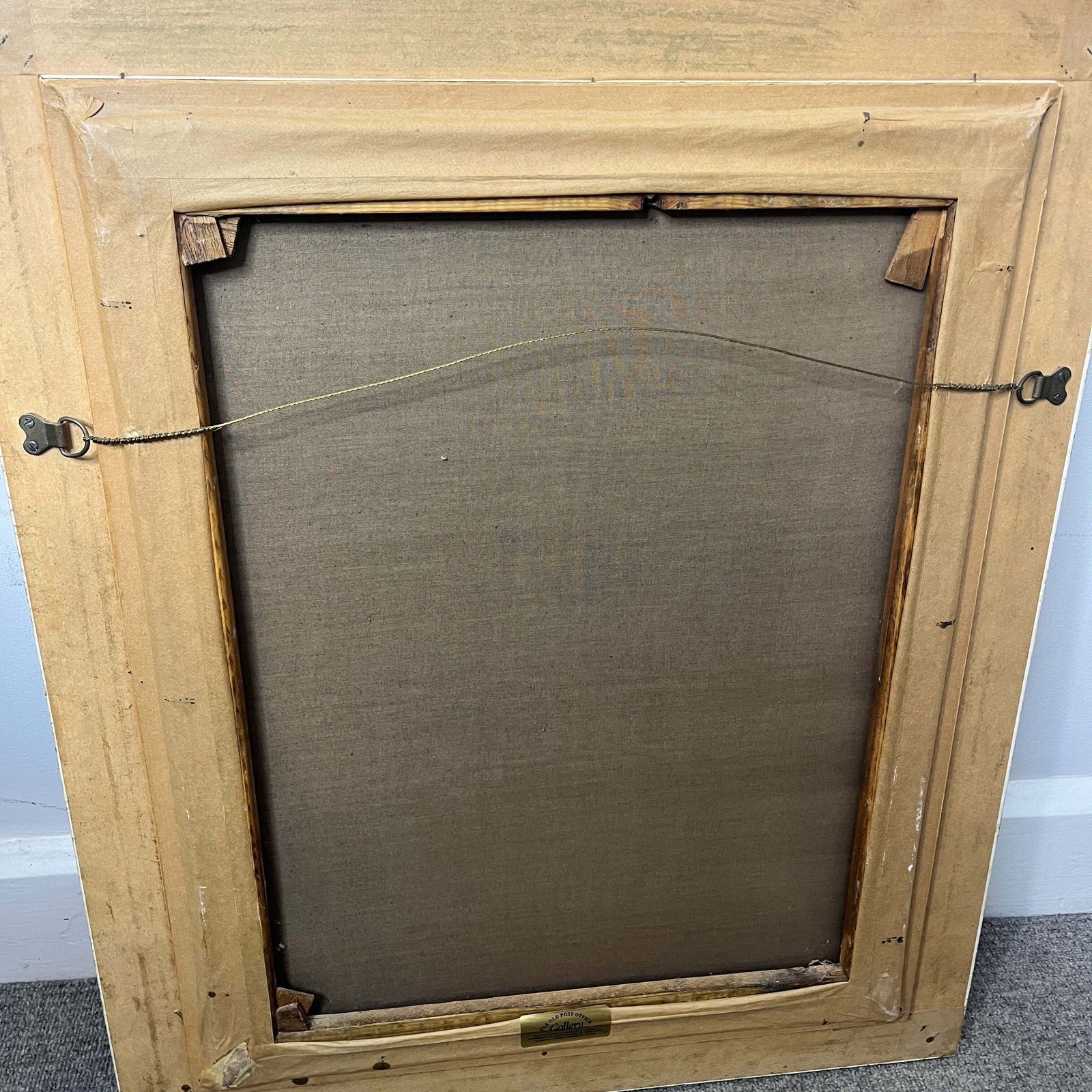 Framed Vintage Oil Of A Gentleman photo 245.0