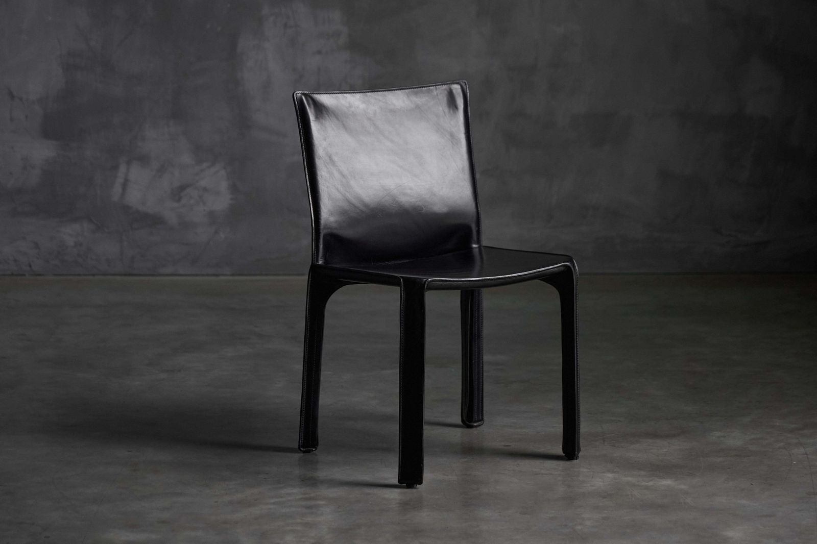 Cab 412 Chairs By Mario Bellini For Cassina, Italy, 1970s