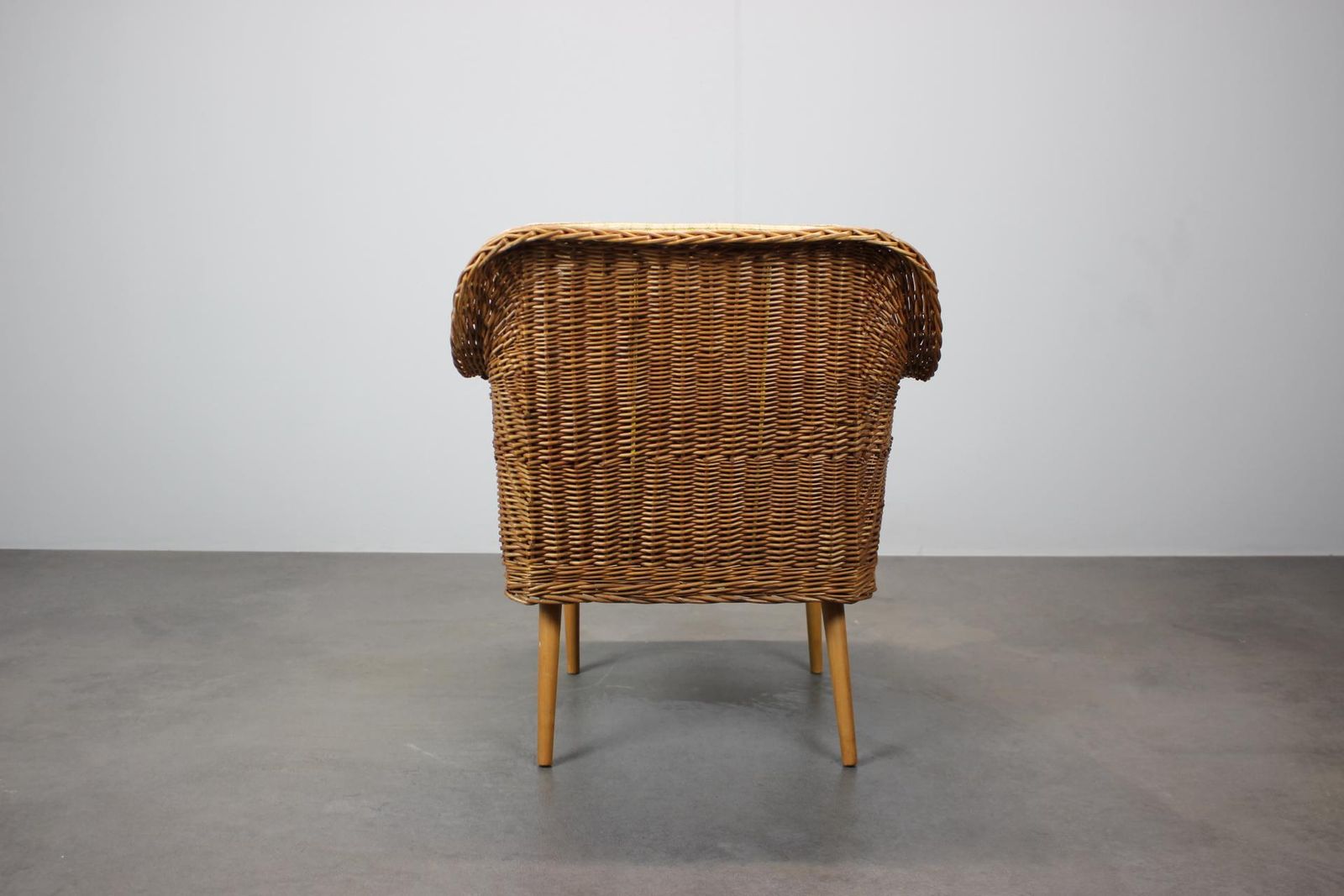 1970s Rattan Armchair By Uluv, Czechoslovakia photo 497.0