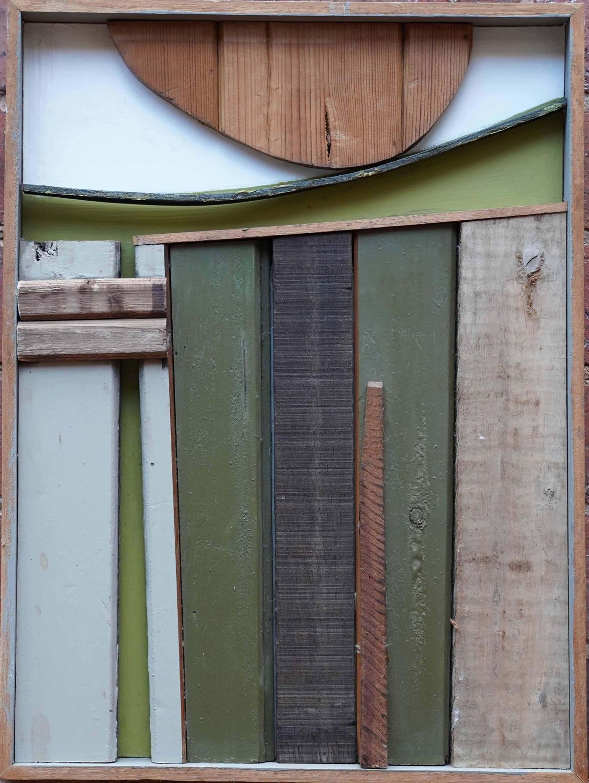 Peter L Fieldgreen And Wood Assemblage Abstract Landscape   British Fifties Artcirca 1955