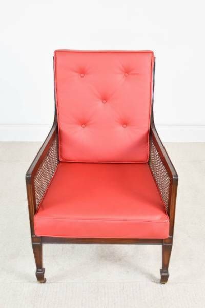 photo furniture Late Victorian Bergere Library Chair