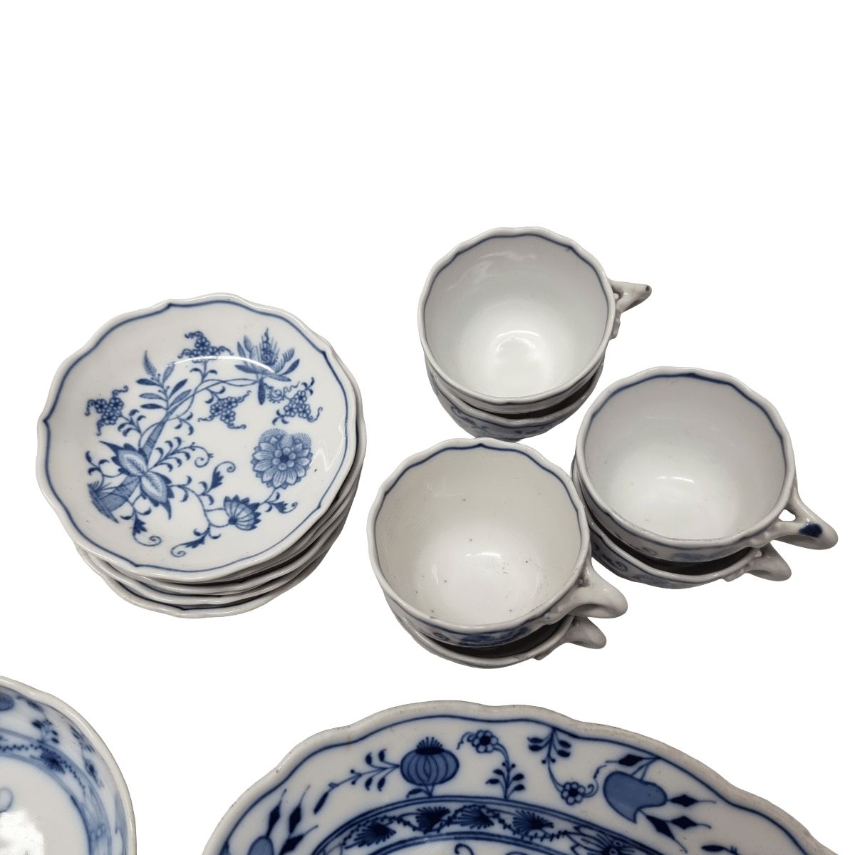 Various Porcelain Carl Teichert Meissen Tableware, From Around 1900 photo 195.0