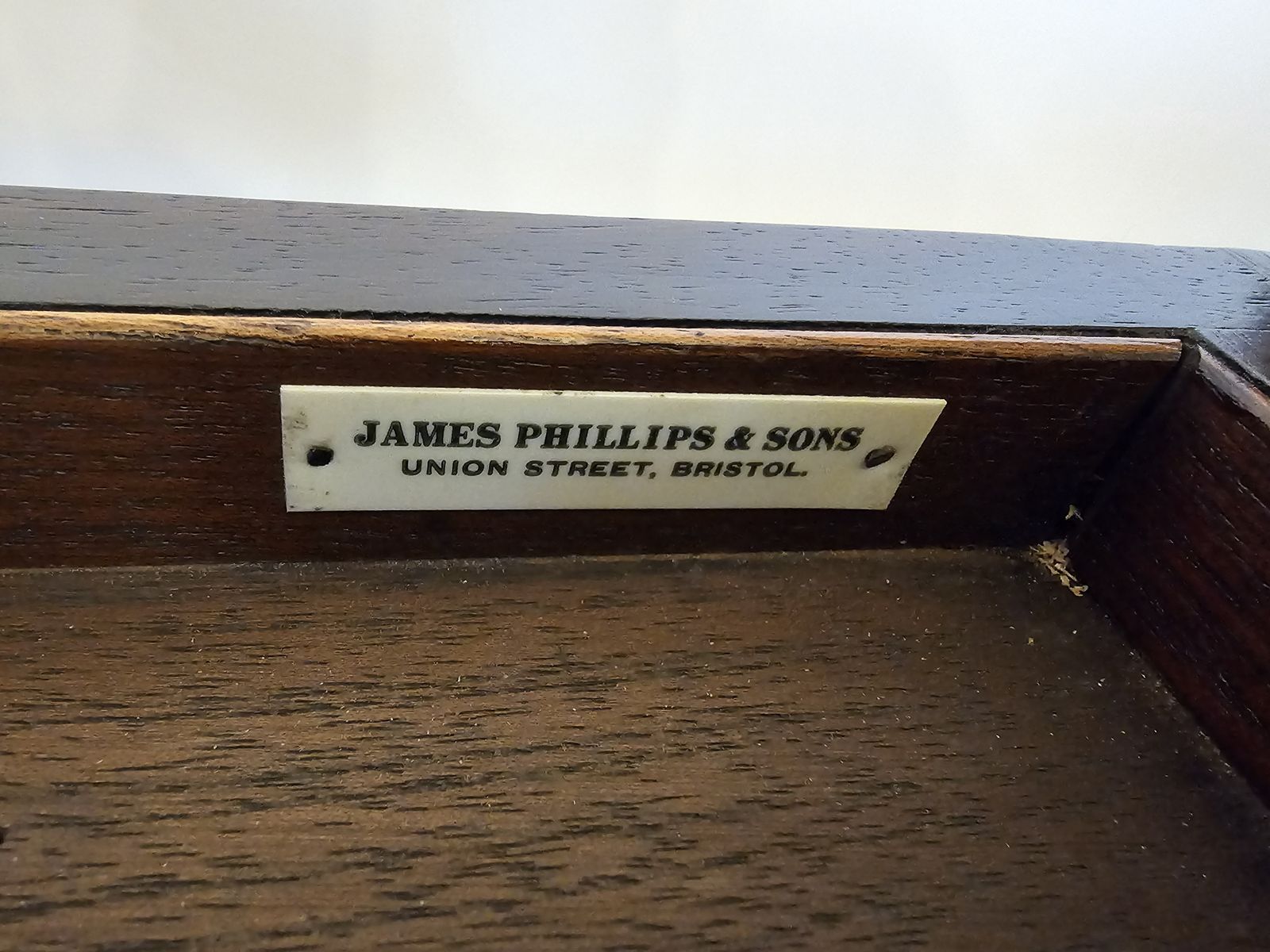 "James Phillips& Sons, Union Street, Bristol" Rosewood Card Table photo Furniture
