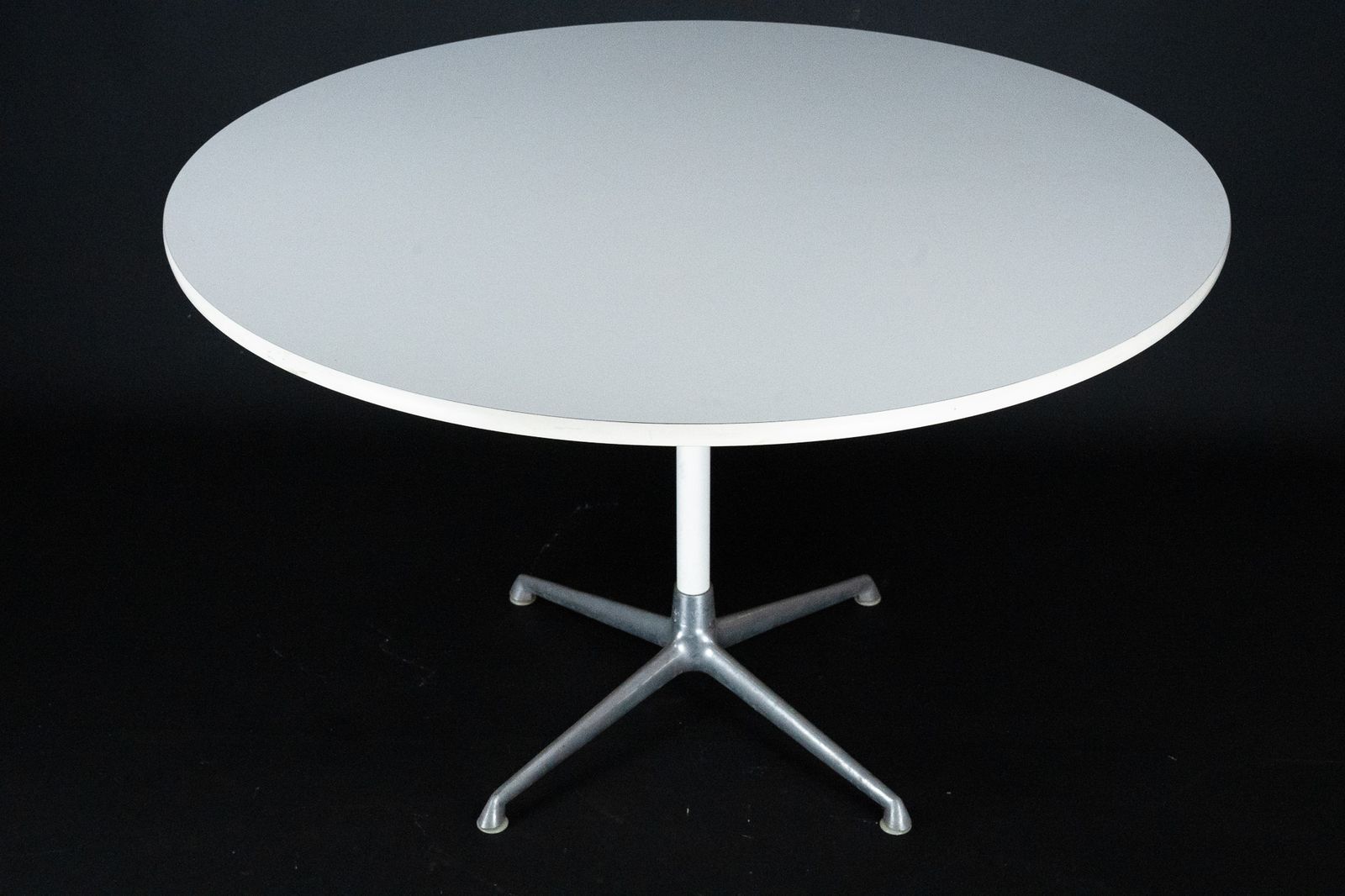 Round Dining Table Model La Fonda By Charles Eames For Herman Miller. USA 1960s photo furniture