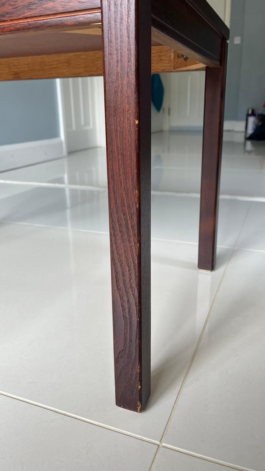 Vintage 1970’s Norwegian Rosewood Veneered Coffee Table Made By Heggen photo Furniture