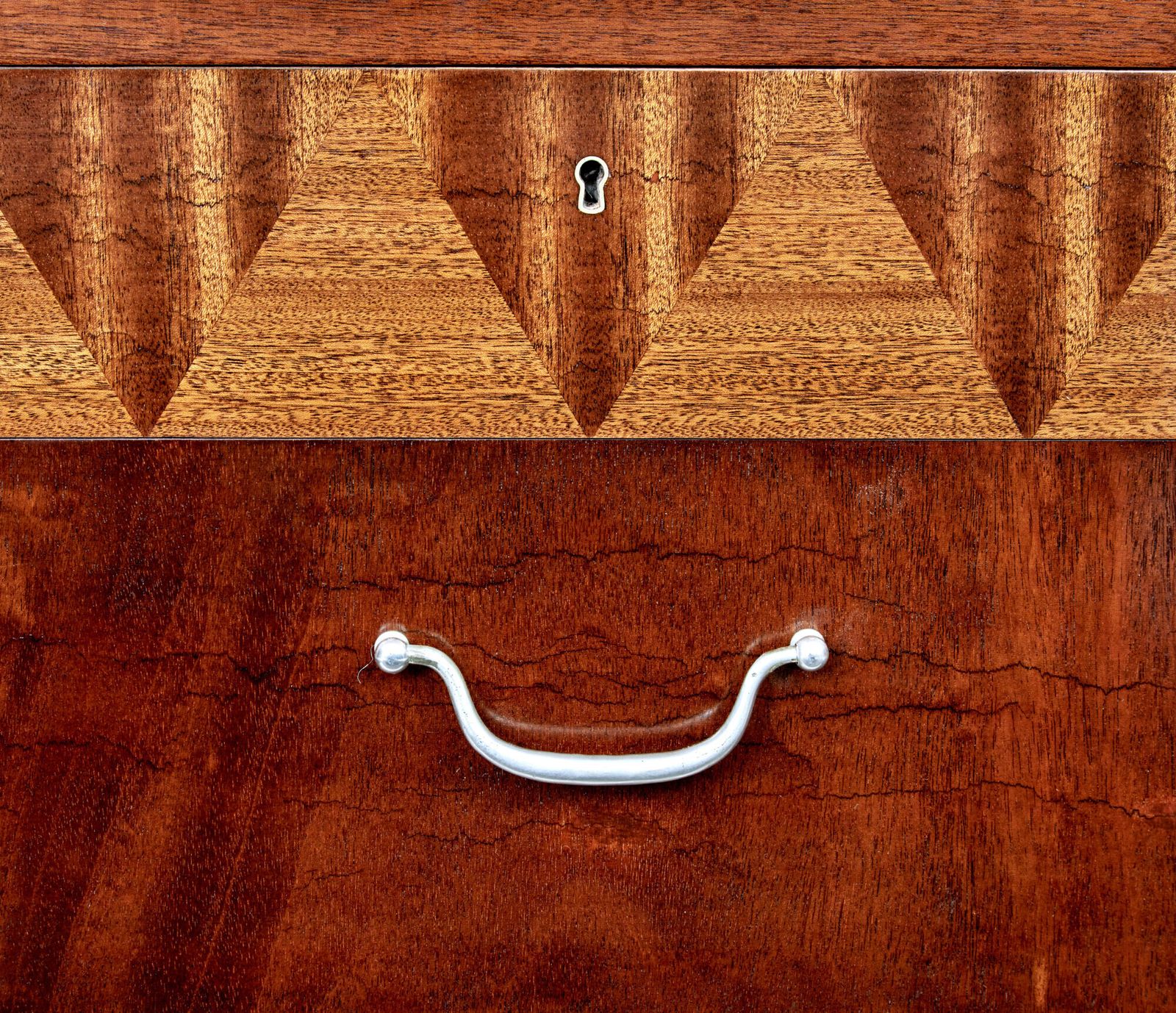 Mid 20th Century Scandinavian Inlaid Chest Of Drawers photo Furniture