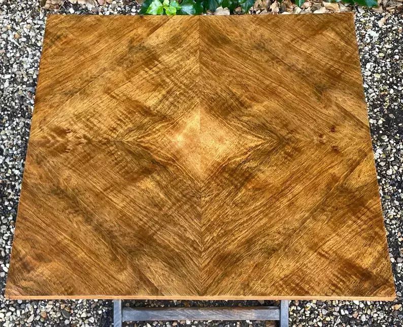 Vintage Meredew Walnut Folding Occasional Table photo 180.0