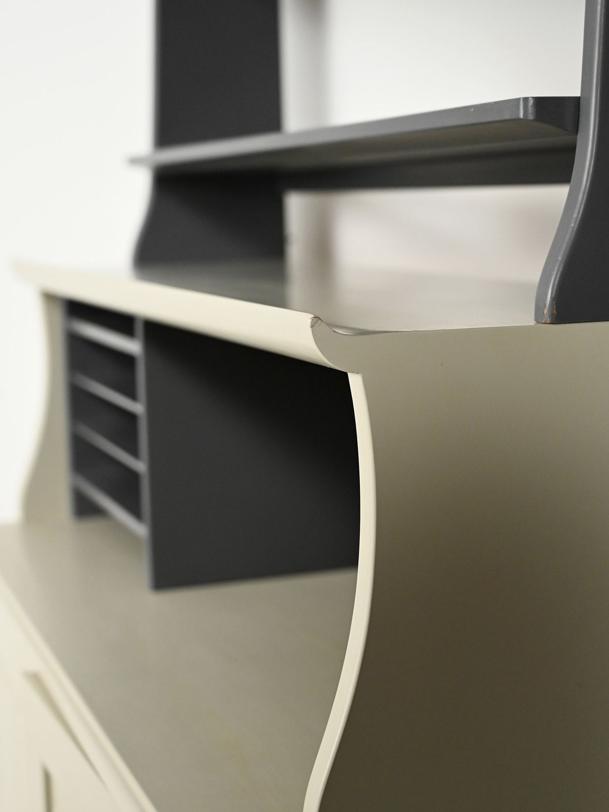 photo furniture Kast Met Open Schappen "Visingsö" Van Carl Malmsten Voor Svensk Fur, Ca. Jaren 1950