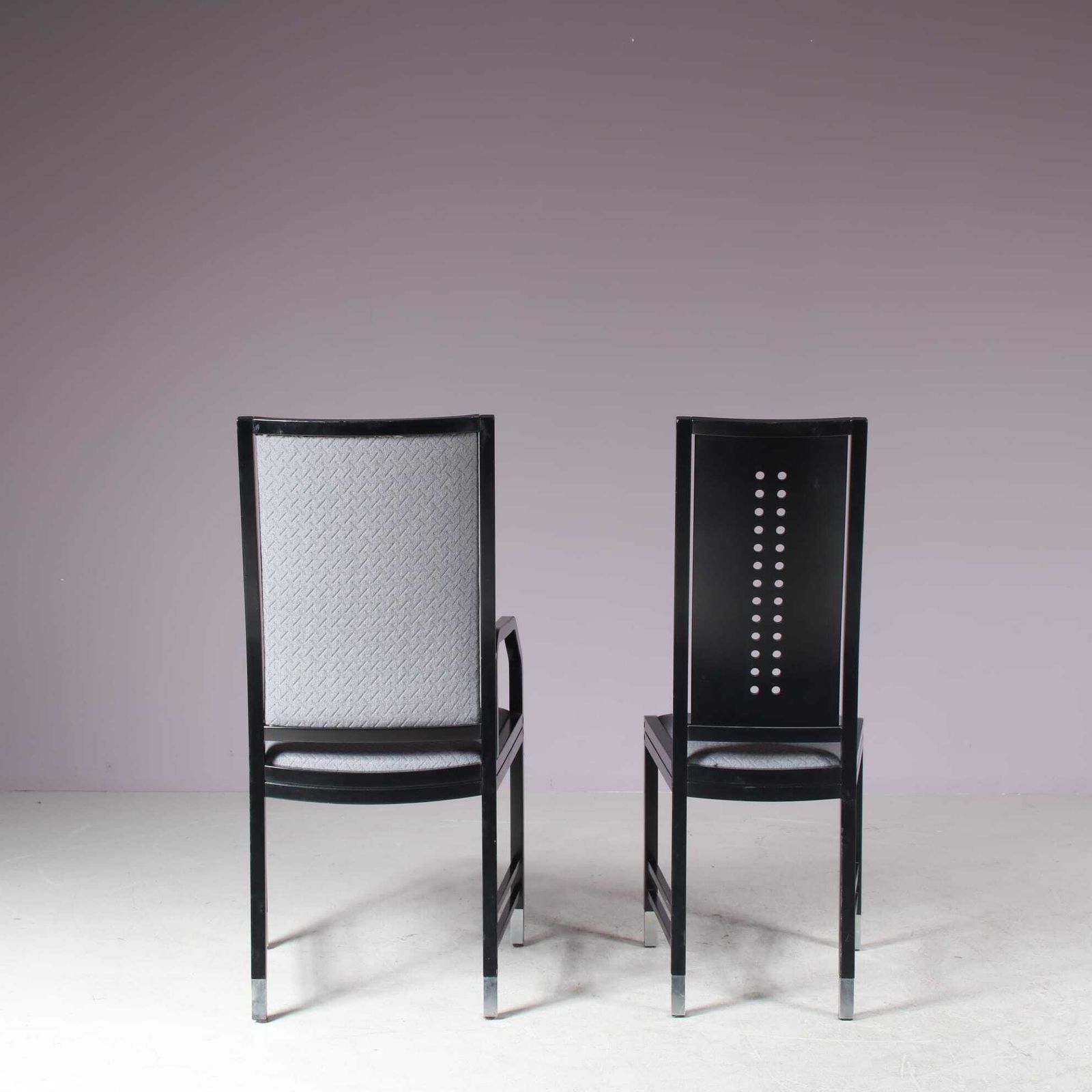 photo vinterior Set Of 10 Dining Chairs By Ernst W. Beranek For Thonet, Austria 1980