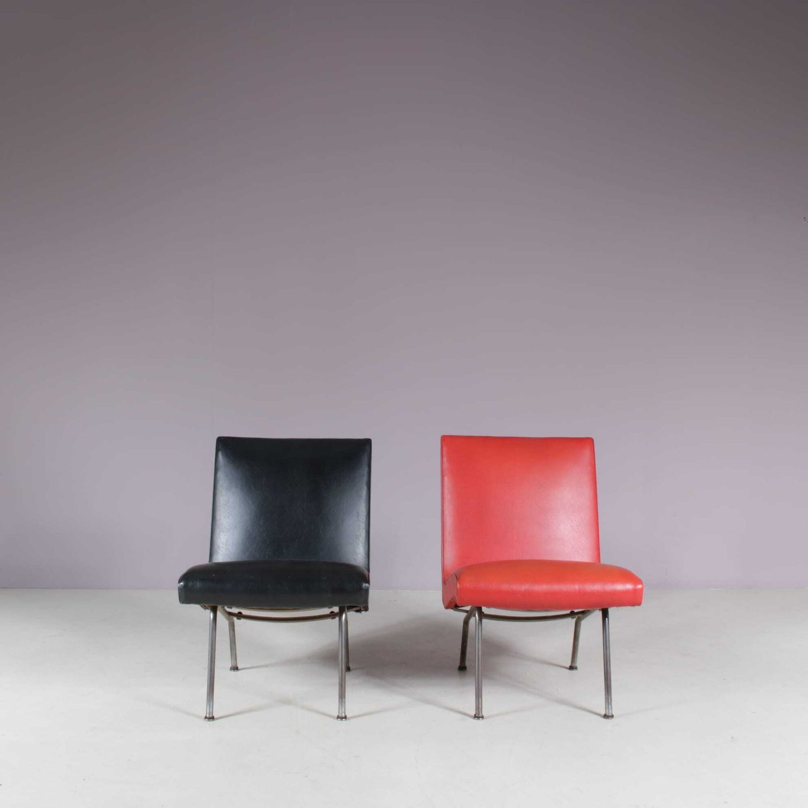 1947 Pair Of Walter Knoll “Vostra” Chairs For Knoll, Germany photo vinterior
