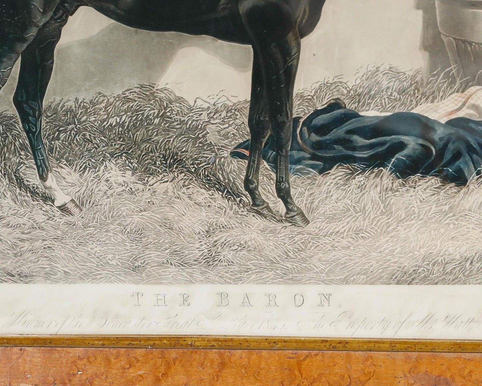 C. Hunt (1803 1877) After J.F. Herring (1795 1865) Aquatint, The Baron photo 350.0