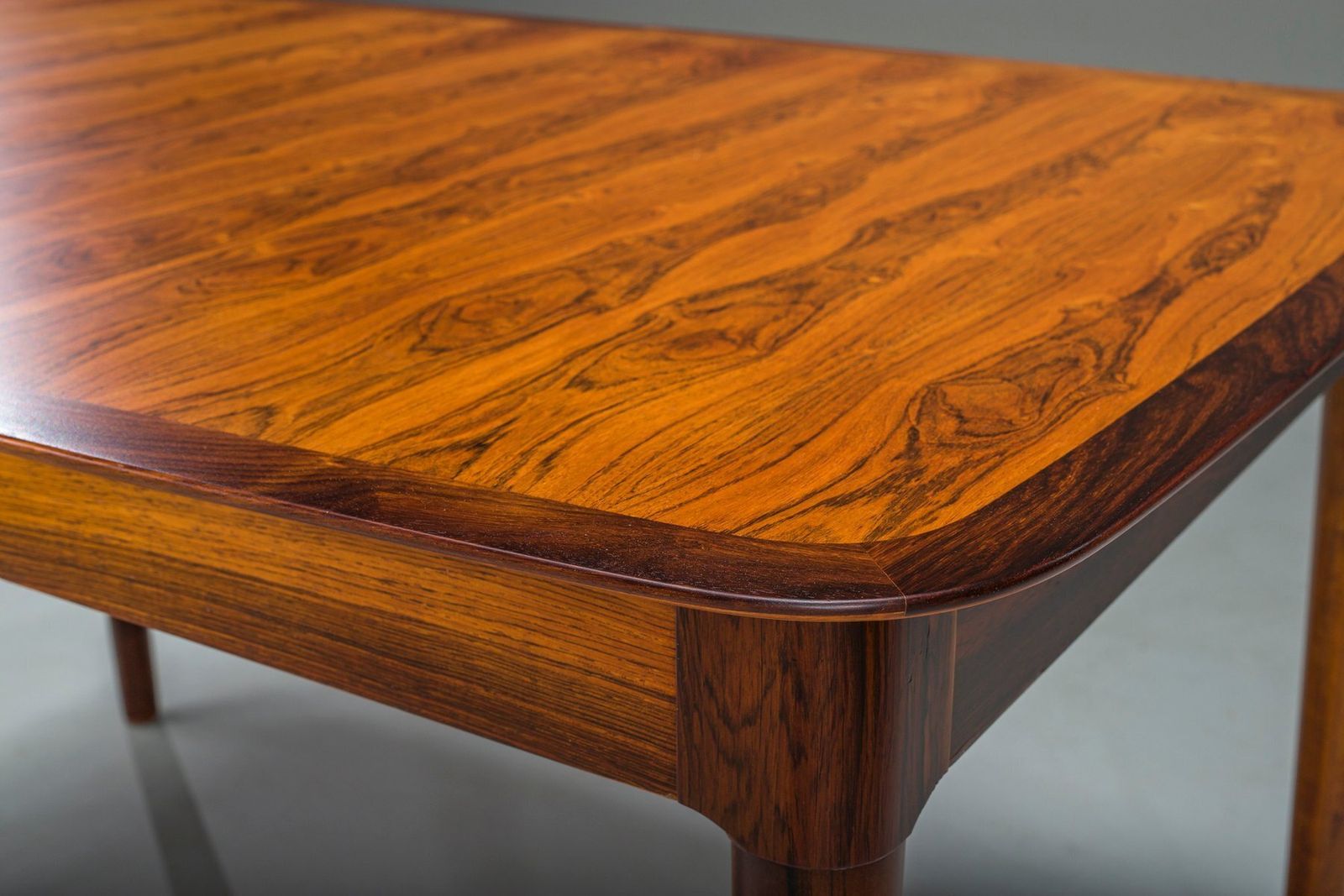 Mid Century Modern Rosewood Dining Table From Lübke, 1960s photo for sale