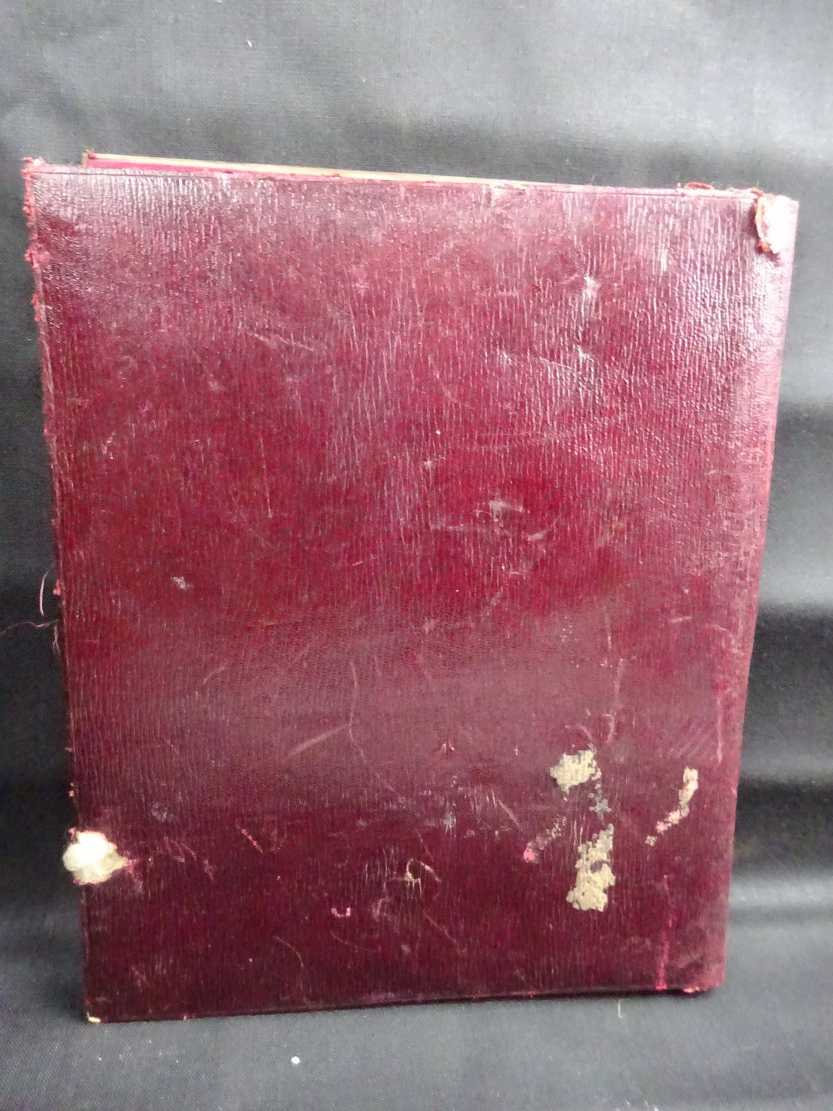 photo buy Art Nouveau Brass And Leather Writing Desk Blotter Portfolio C1900