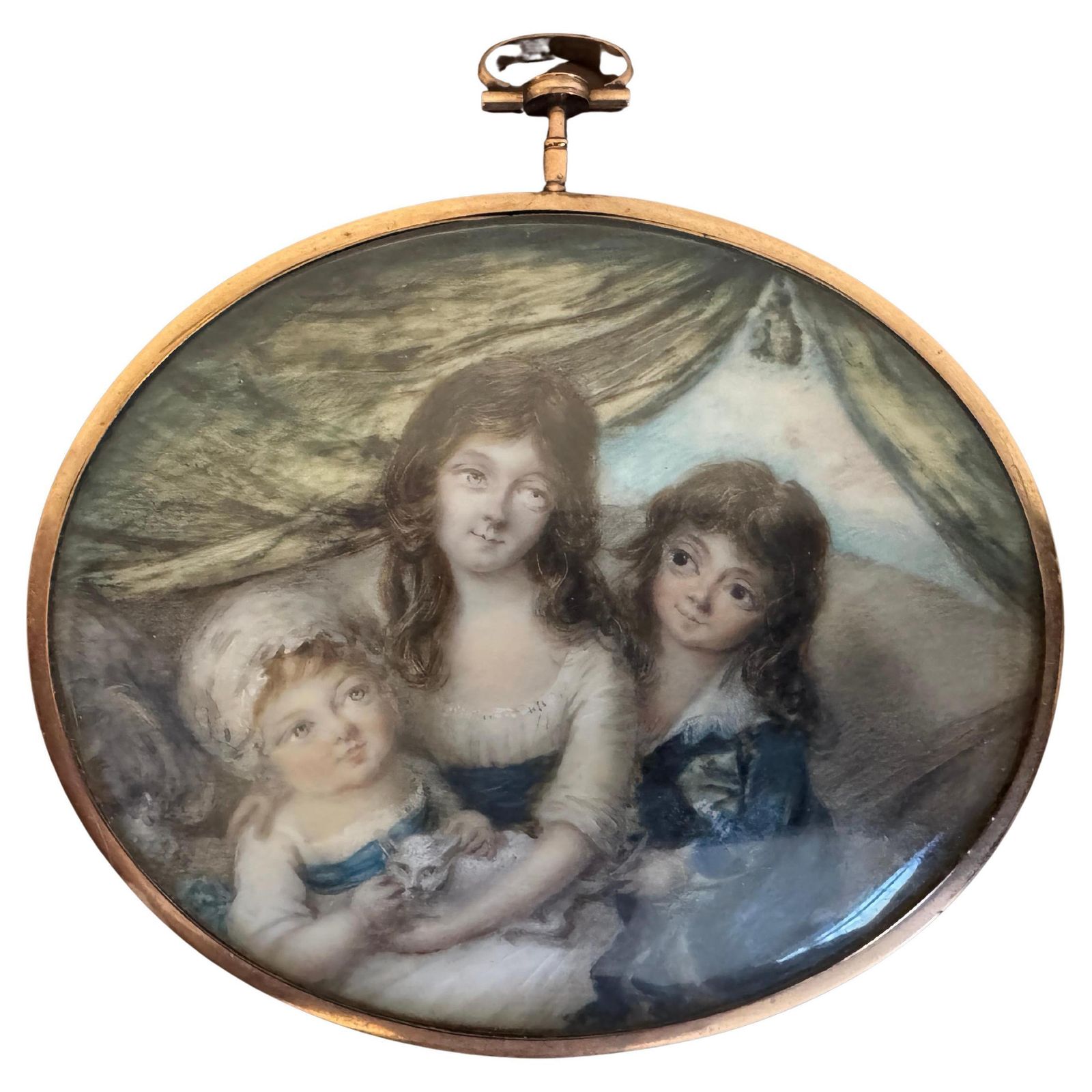 18th Century Portrait Miniature Attributed To Charles Hayter (1761  1835)