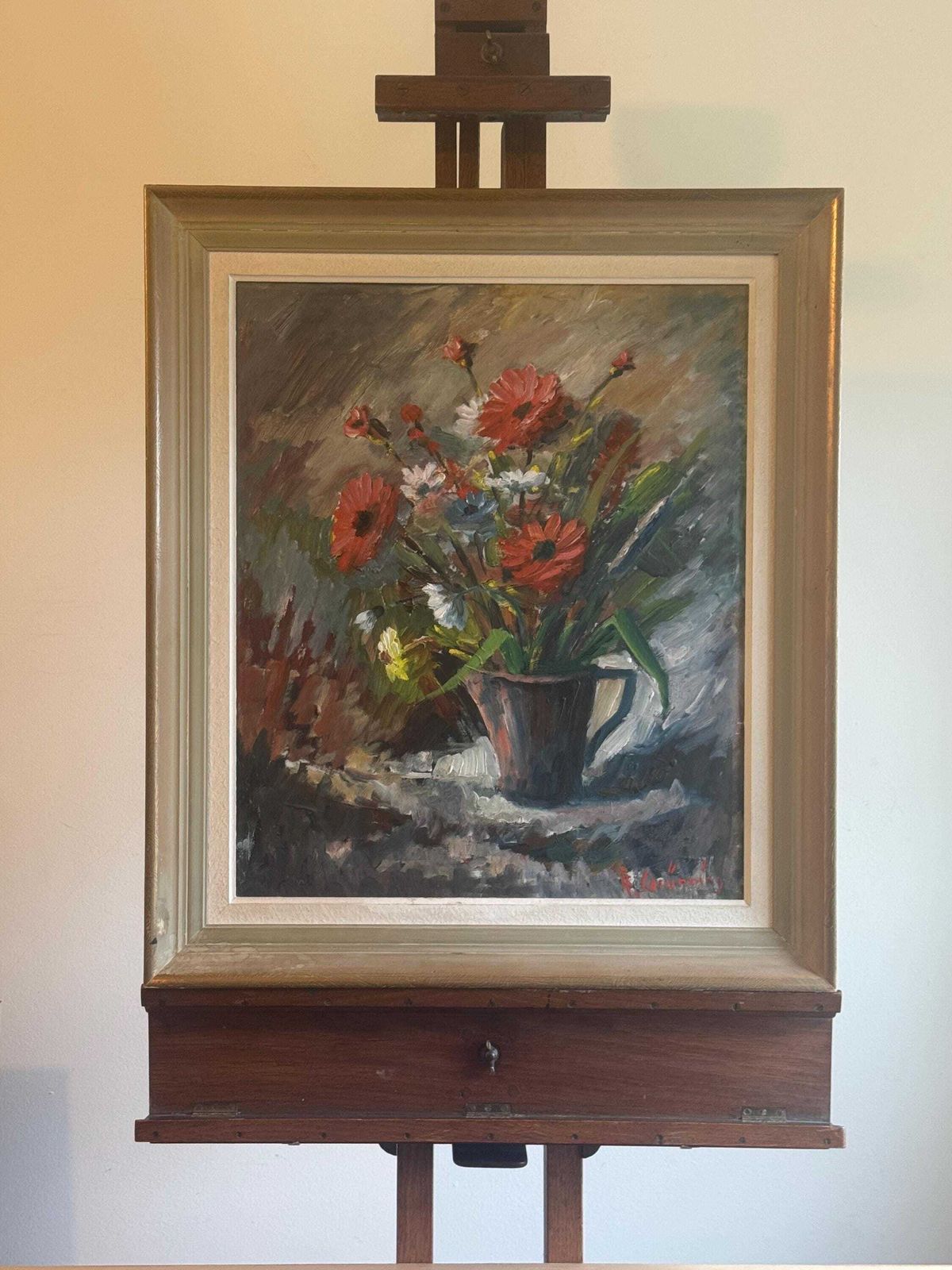 Vintage Still Life Oil Painting Wall Art