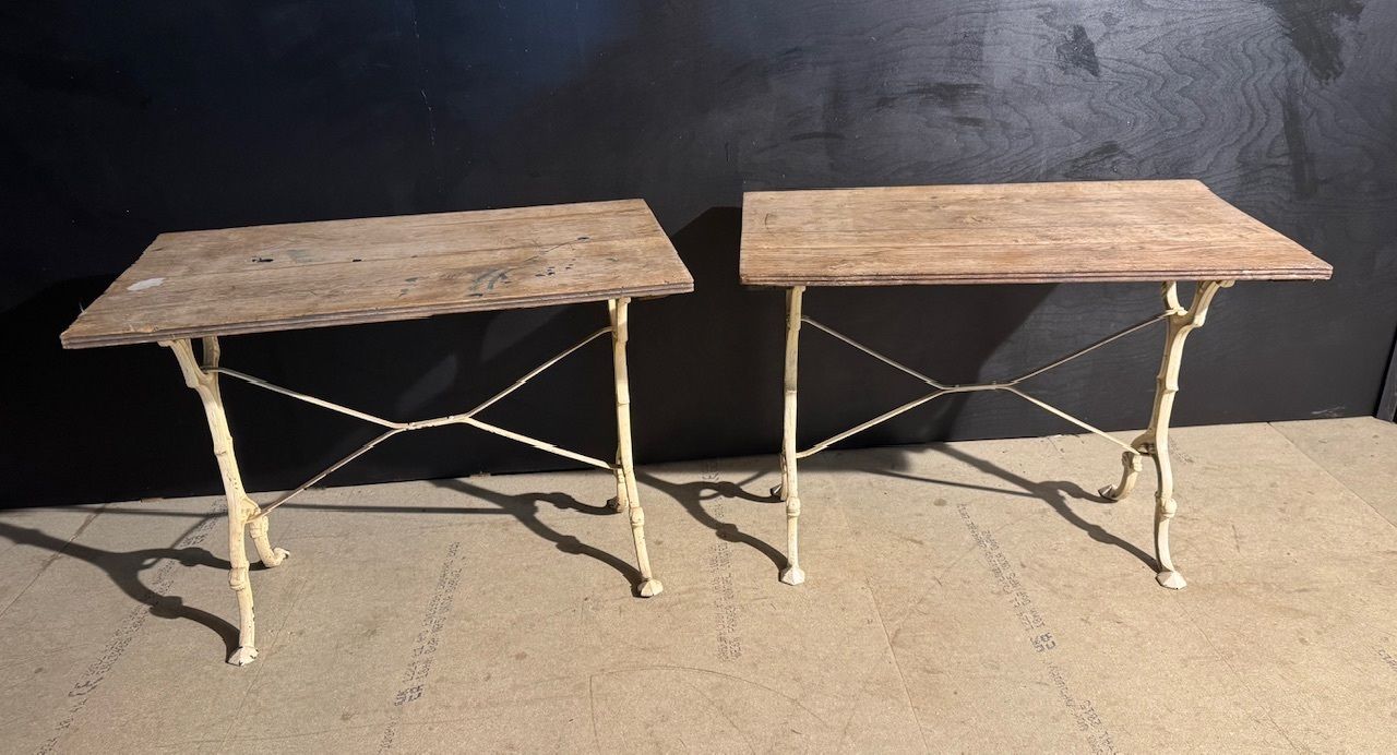 Pair French Bistro Tables photo 900.0