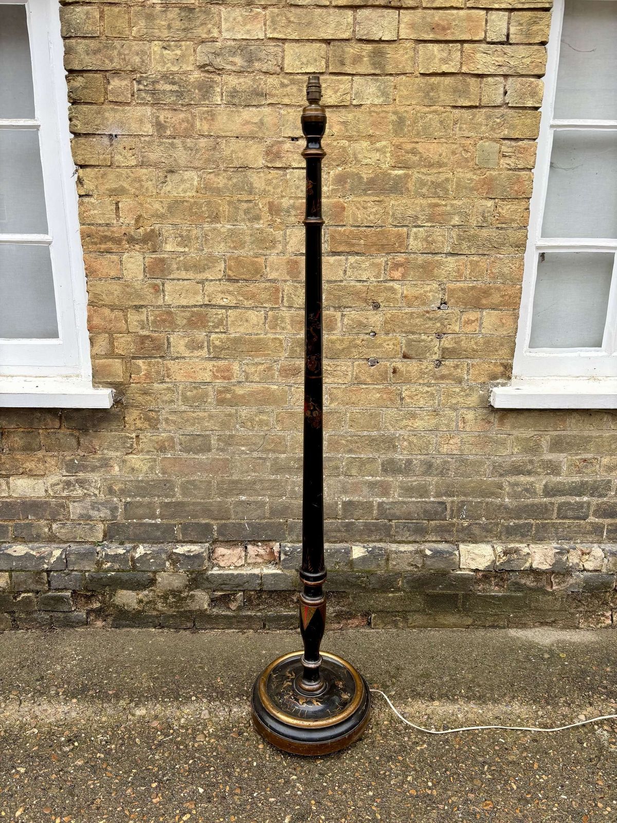 Early 20th Century Chinoiserie Floor Lamp, C.1920