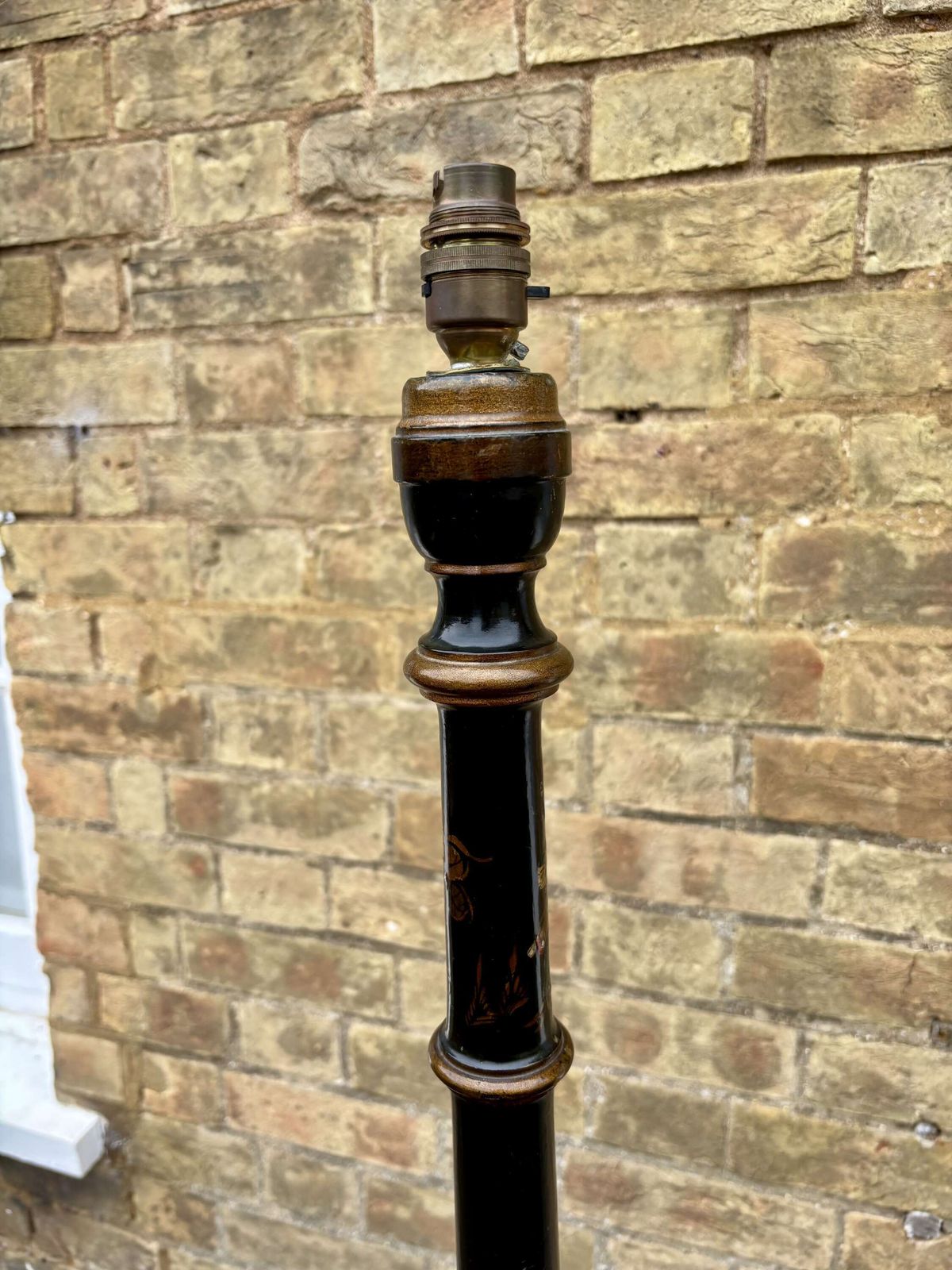 Early 20th Century Chinoiserie Floor Lamp, C.1920 photo 360.0