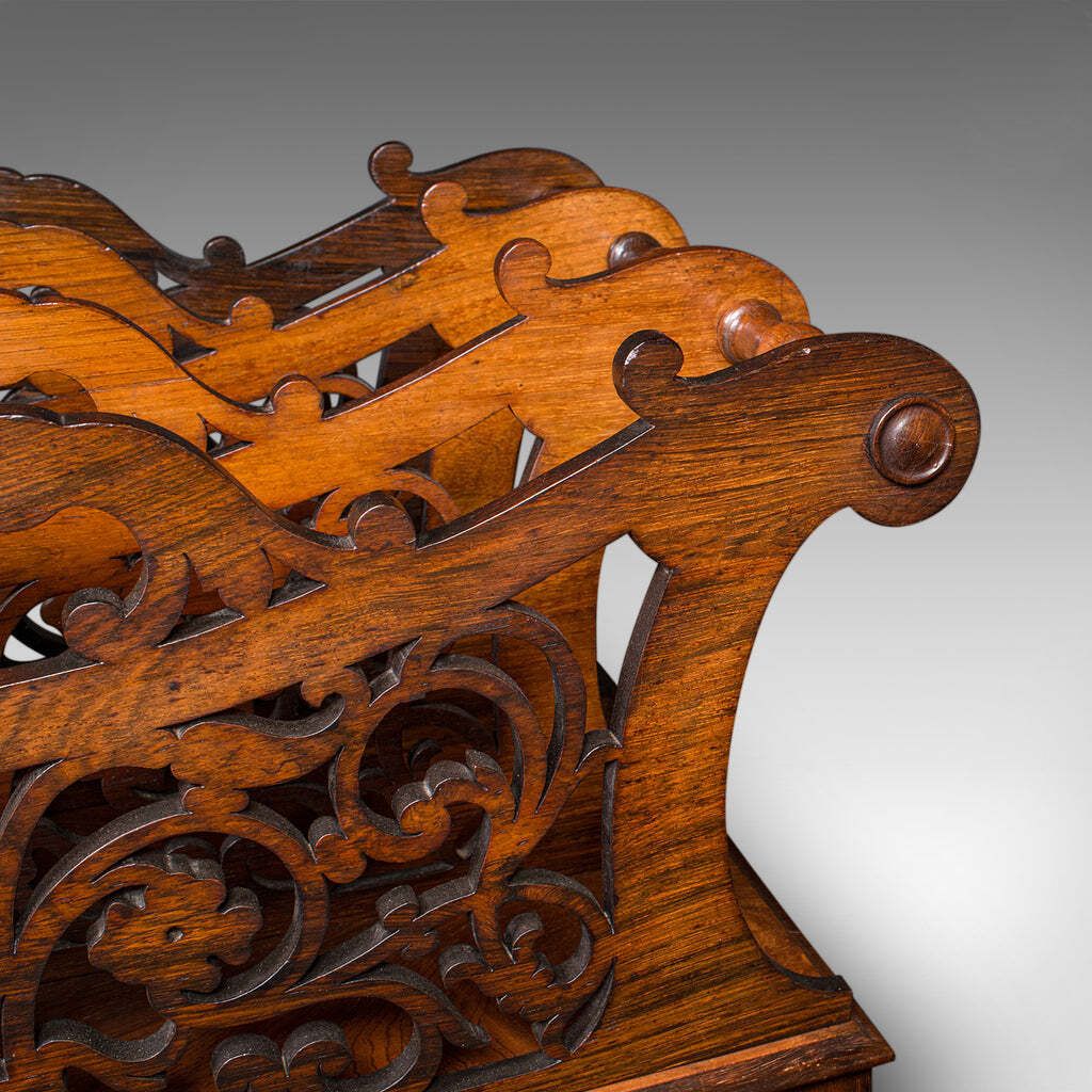 photo for sale Antique Canterbury, English, Country House, Magazine Rack, William IV, C.1835