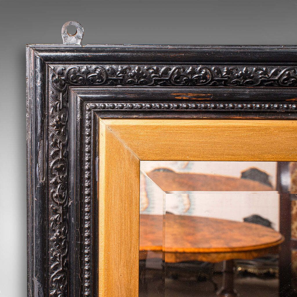 Tall Antique Hall Mirror, English, Reception, Valet, Aesthetic Period, Victorian photo for sale