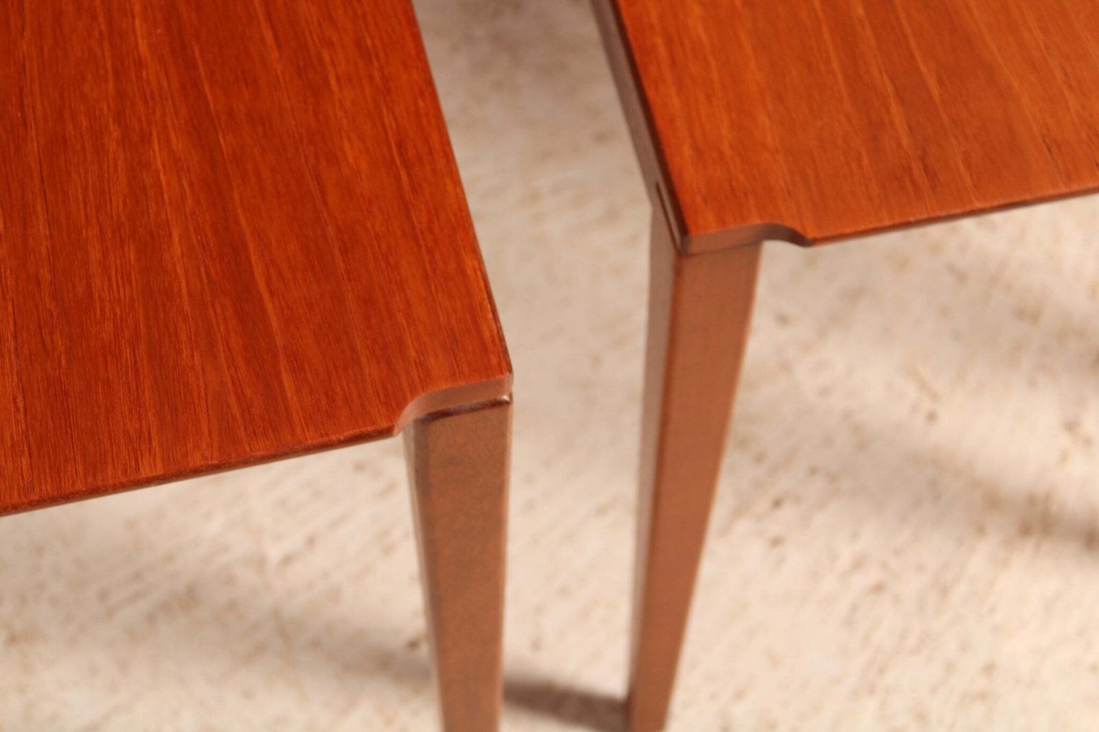 photo for sale Mid Century Teak Nest Of 3 Tables By Richard Hornby, Circa 1960s