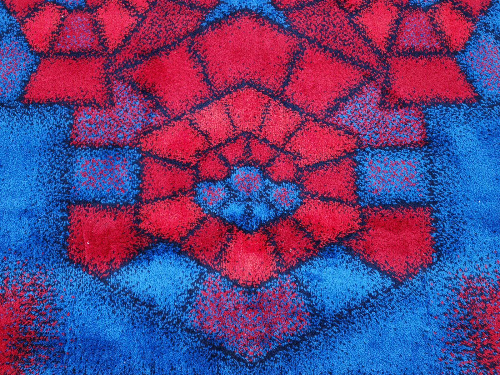 Xxl Mid Century Modern Rug By Siegel Teppich, West Germany 1970s photo for sale