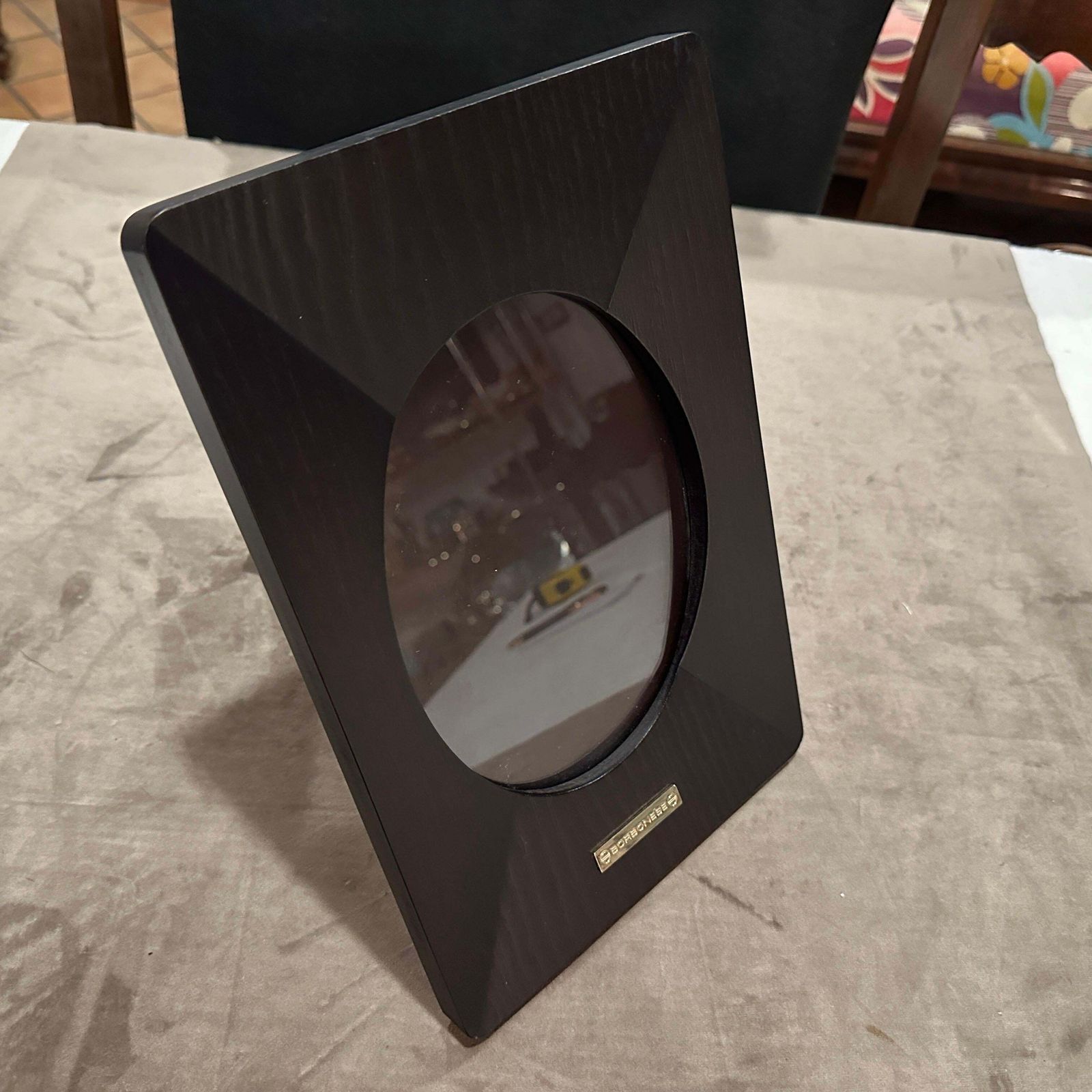 An High Quality 1990s Modern Wood Italian Picture Frame By Borbonese photo buy