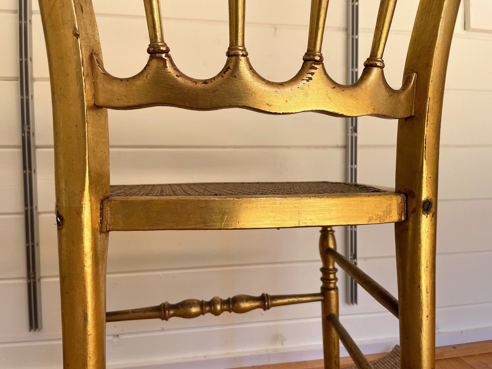 A Pair Of Giltwood Salon Chairs Circa 1870 photo 250.0