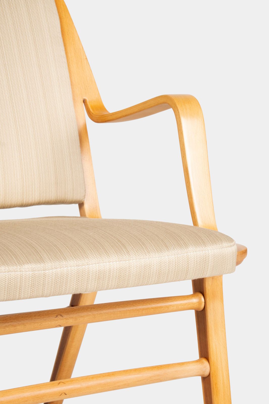 Pair Peter Hvidt & Orla Molgaard Nielsen Chairs, Fritz Hansen, Denmark, 1960s photo buy