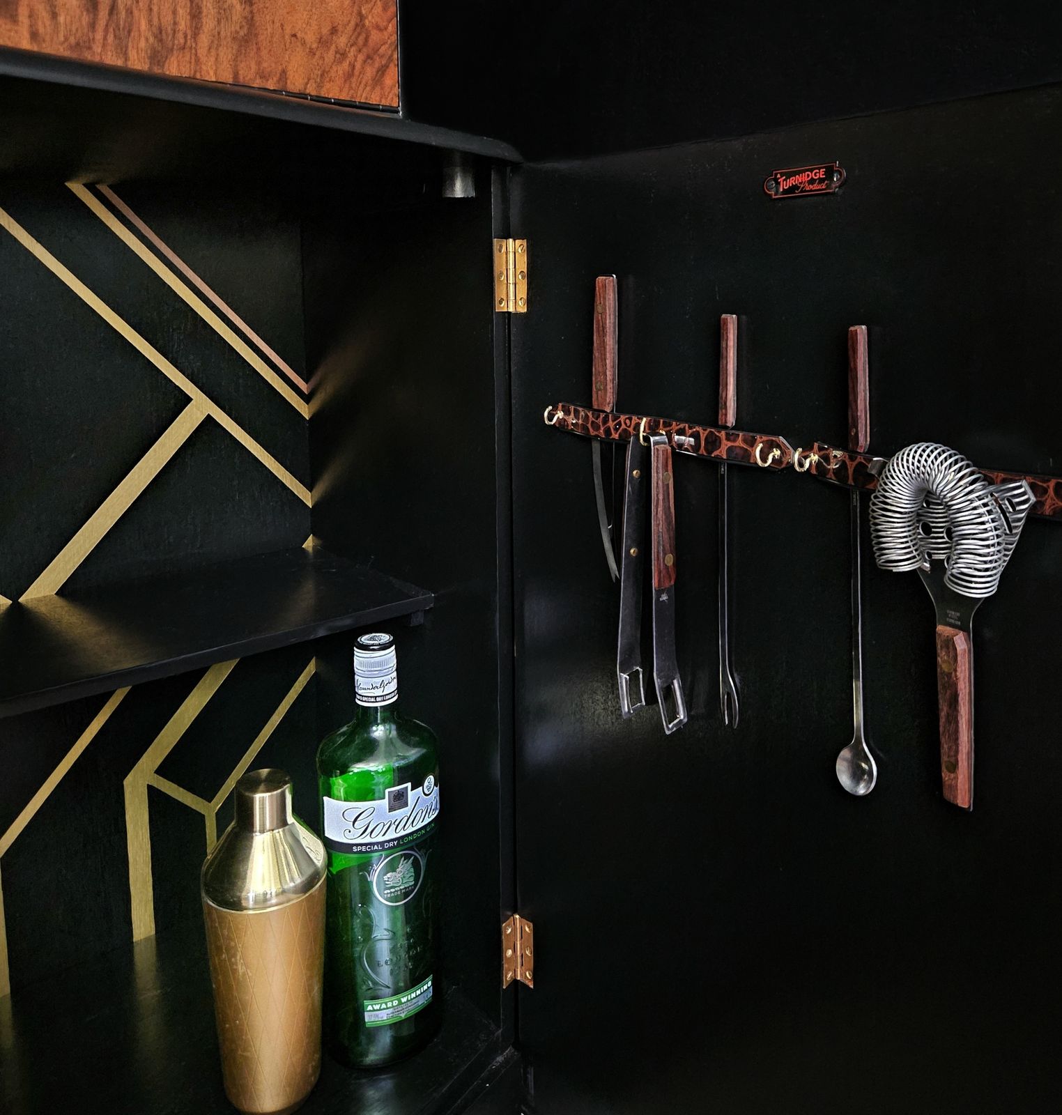 Mid Century Modern Turnidge Cocktail Cabinet photo for sale