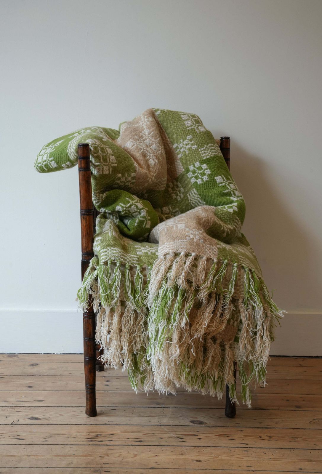 Large Traditional Welsh Blanket photo furniture
