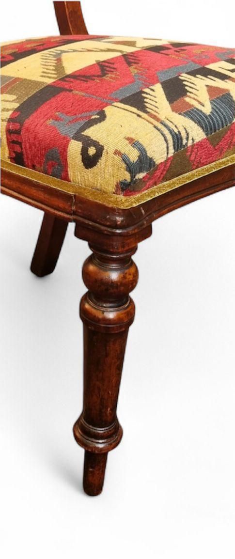 Antique Victorian Balloon Back Chair / C.1880 / Free Delivery photo vinterior