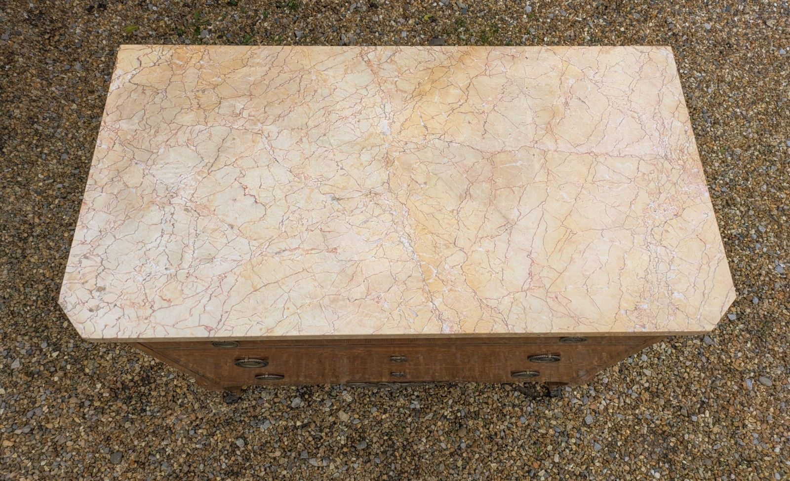 photo for sale Pretty 19th Century French Inlaid Commode Chest
