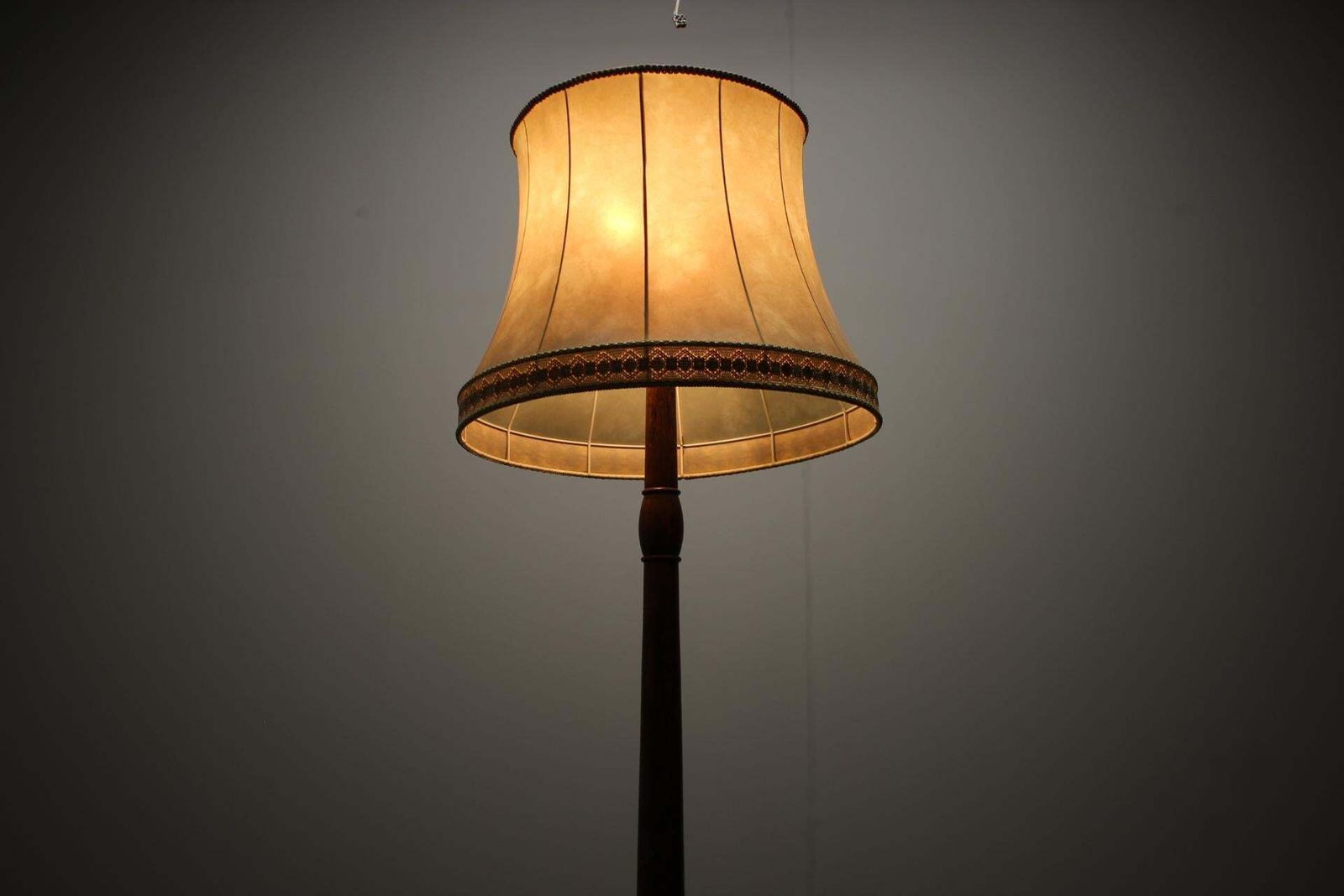 980.0 1930s Art Deco Floor Lamp, Czechoslovakia photo