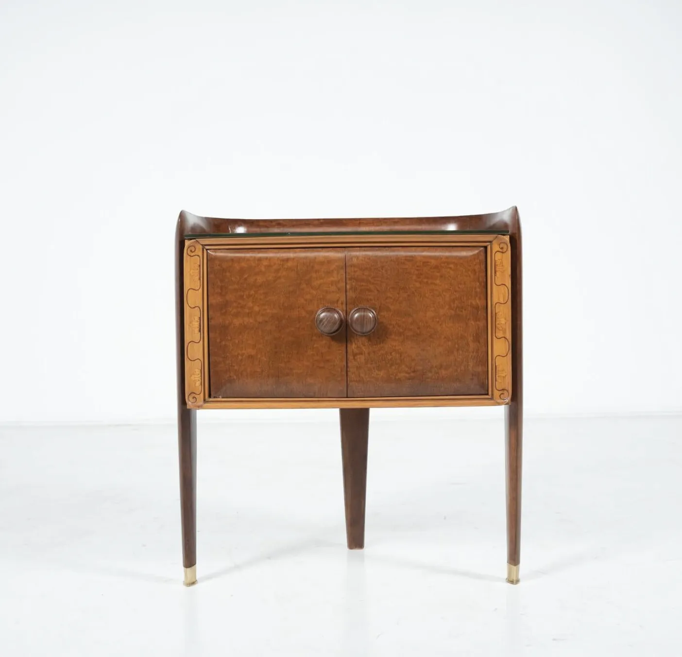 Pair Of Bed Side Tables By La Permanente Mobili Cantù, Italy, 1950s photo Furniture