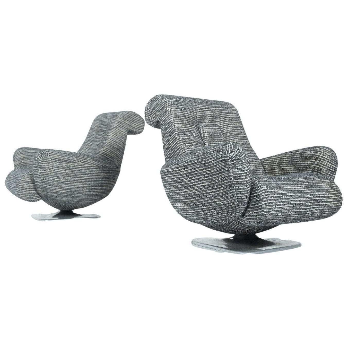 Mid Century Pair Of Armchairs, 1960s
