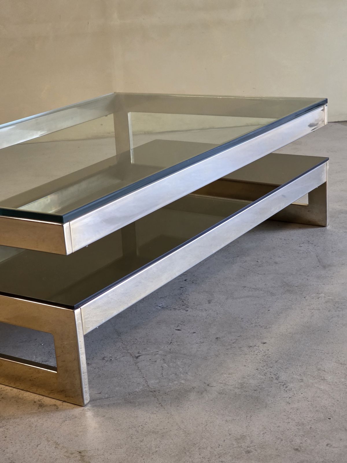 Belgochrom Messing En Glas G Tafel photo vinterior