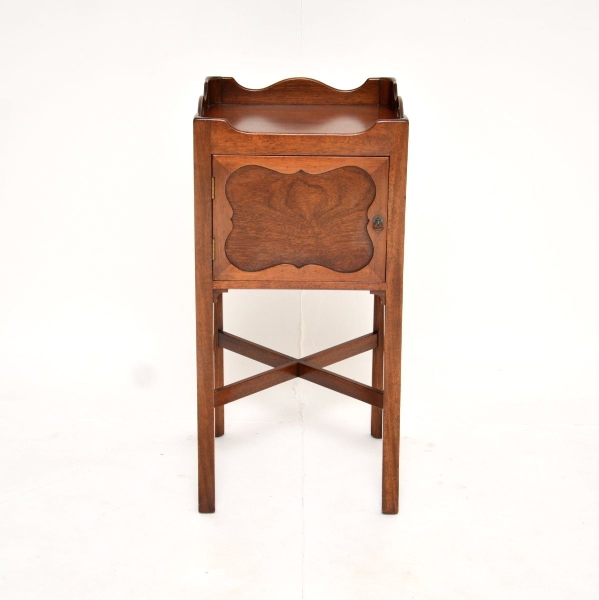 Antique Georgian Style Mahogany Cabinet On Legs photo furniture