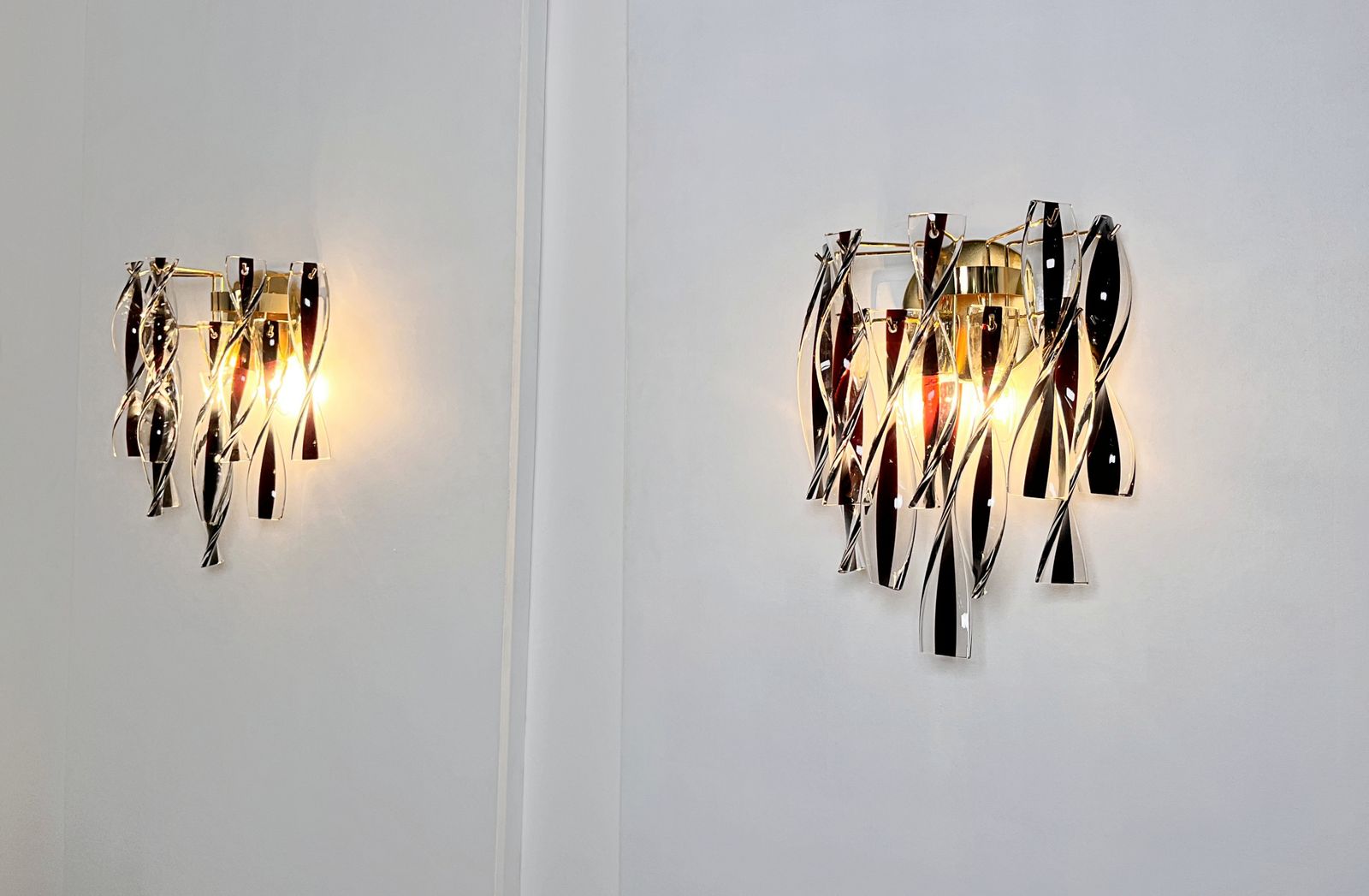 Pair Of Murano Wall Sconces photo Lighting