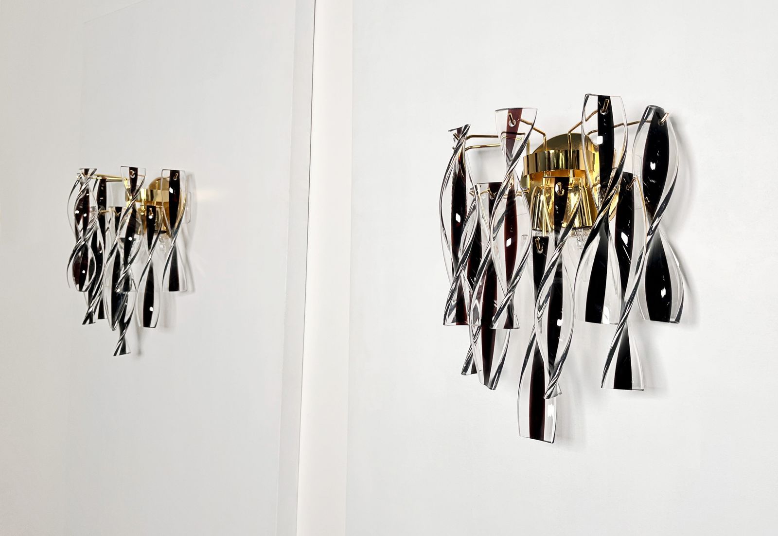 photo vinterior Pair Of Murano Wall Sconces