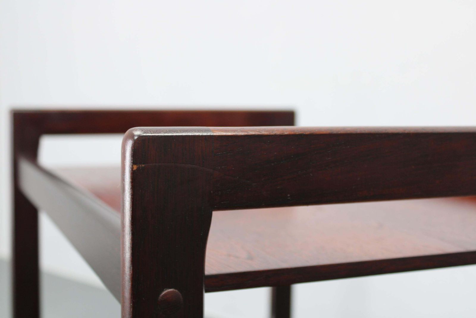 1970s Scandinavian Teak Serving Cart By Brdr Furbo Spøttrup photo vintage