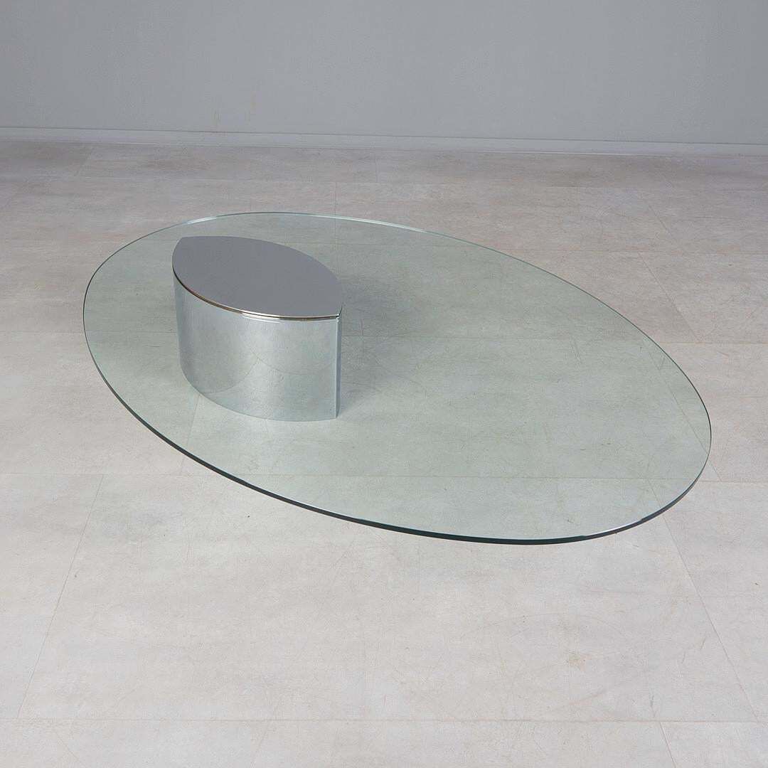 Cini Boeri “Lunario” Coffee Table For Gavina, Italy Circa 1970 photo furniture