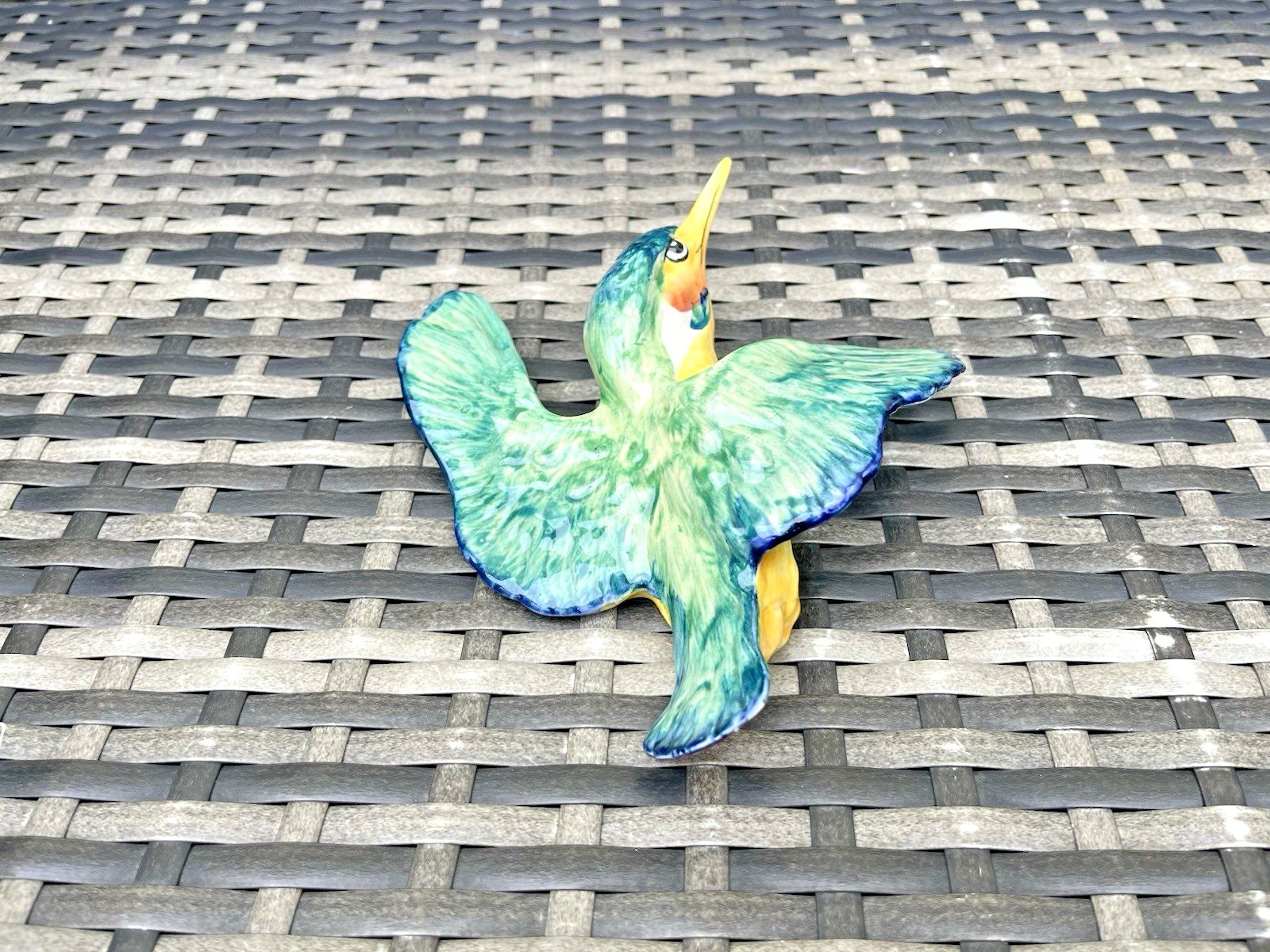 Rare Large Vintage Beswick Flying Kingfisher 729/1 Bird Wall Plaque Not Duck photo vintage