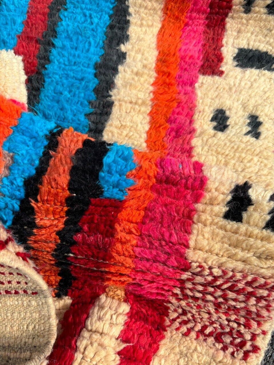 Artistic Modern Berber Runner Rug Abstract Boho Hallway Rug Flurteppich Marokkanischer Teppich Flur Runner Wool Rug 70x330 Cm photo buy